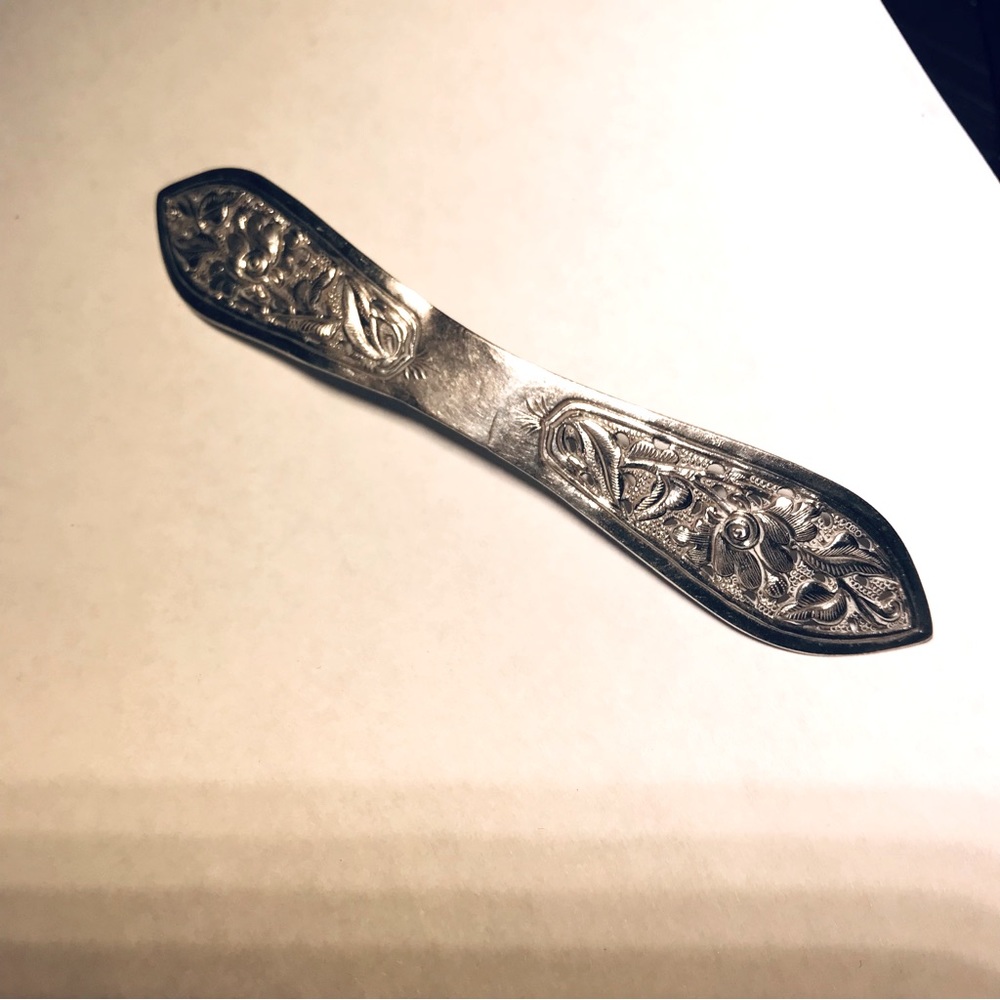 Sterling Silver Antique Chinese Qing Dynasty Hair Pin, RARE!!